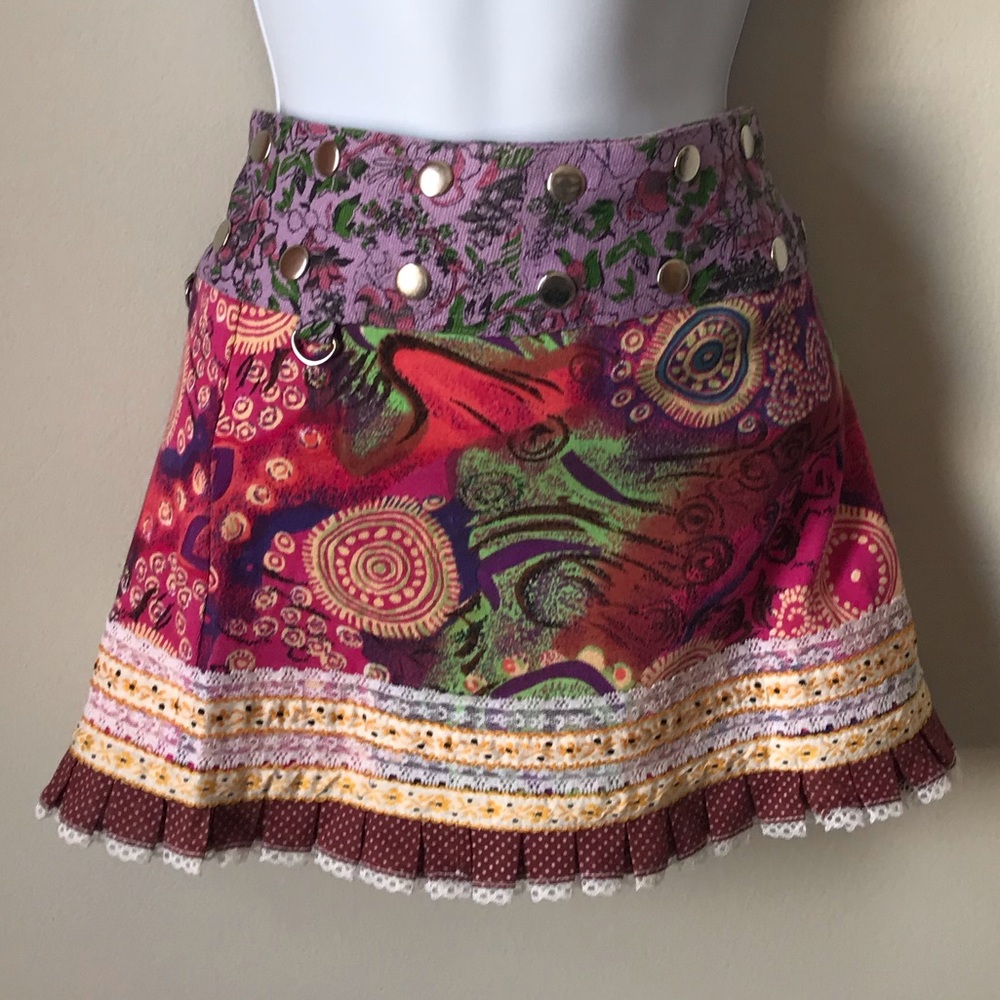 ZAND AMSTERDAM Mini Wrap Skirt